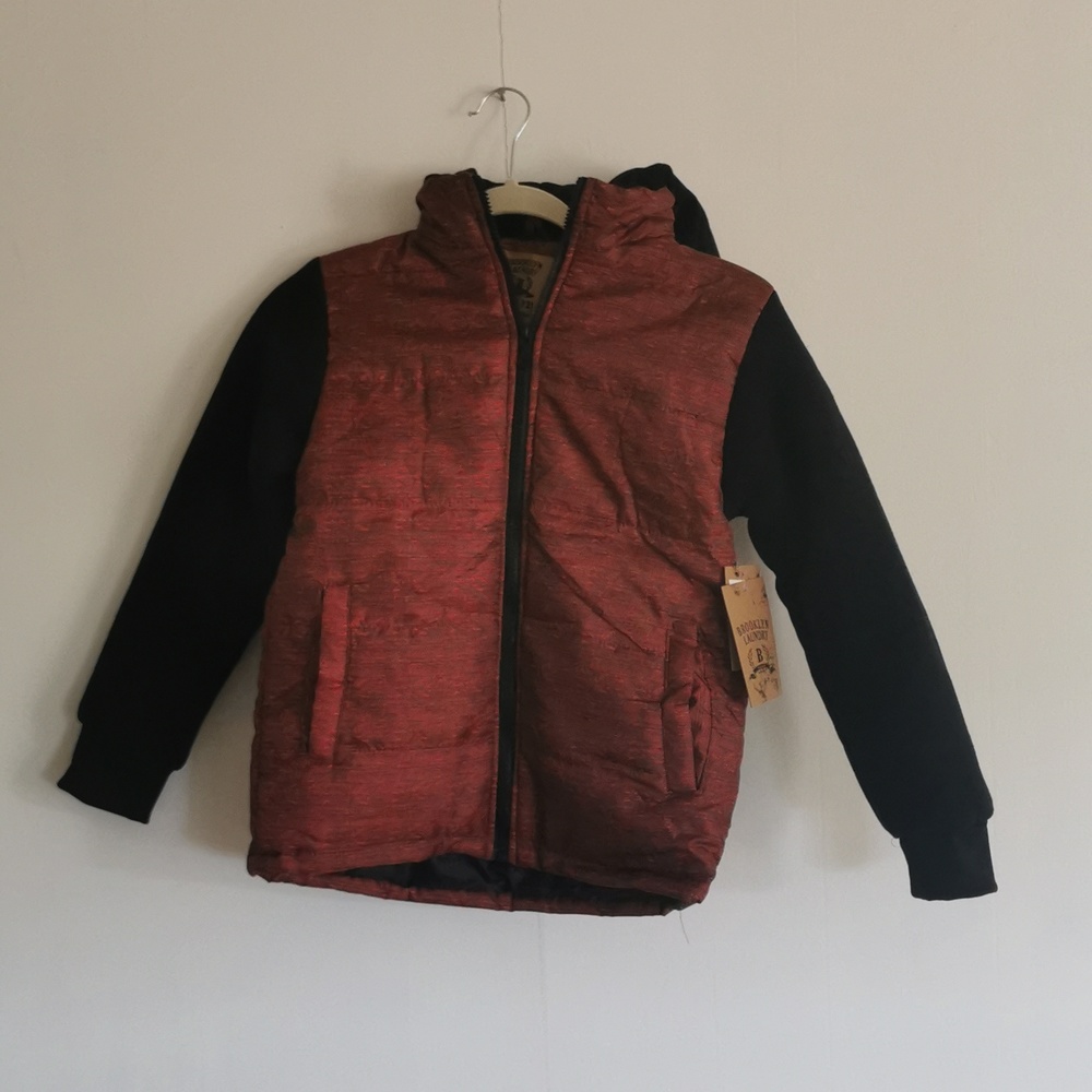 BROOKLYN LAUNDRY Red Color JACKET Size M(10/12)